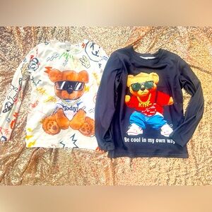 Boys nwt 8Y Long Sleeve Bear Graphic long sleeve bundle